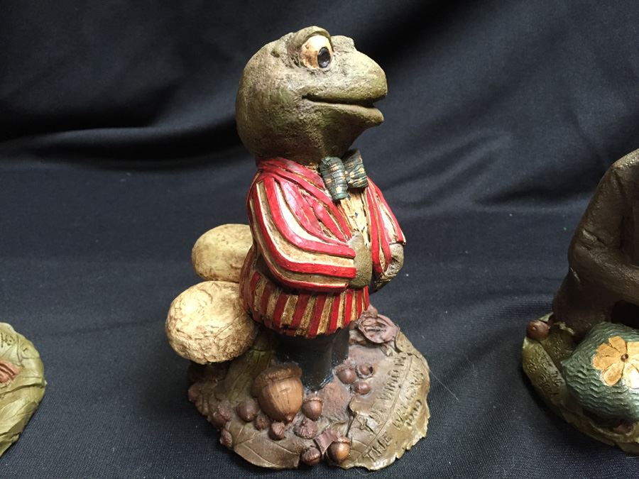 (3) Tom Clark The Wind In The Willows - Frog With Red And White Stripes Is Hand Signed By Artist [Photo 12]