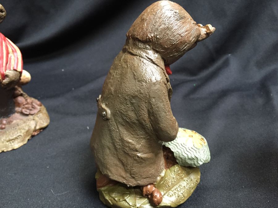 (3) Tom Clark The Wind In The Willows - Frog With Red And White Stripes Is Hand Signed By Artist [Photo 18]