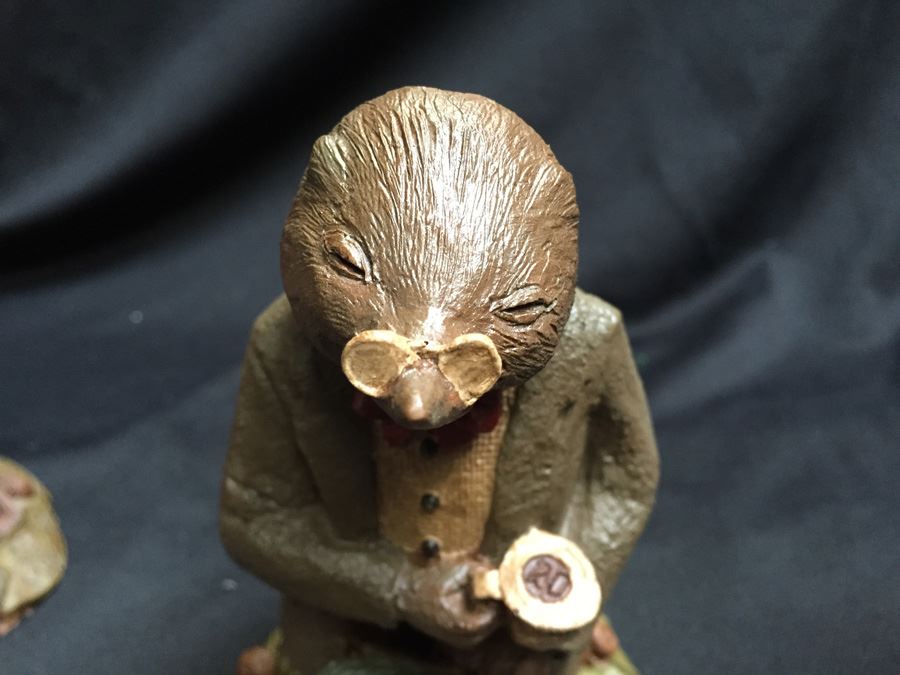 (3) Tom Clark The Wind In The Willows - Frog With Red And White Stripes Is Hand Signed By Artist [Photo 16]