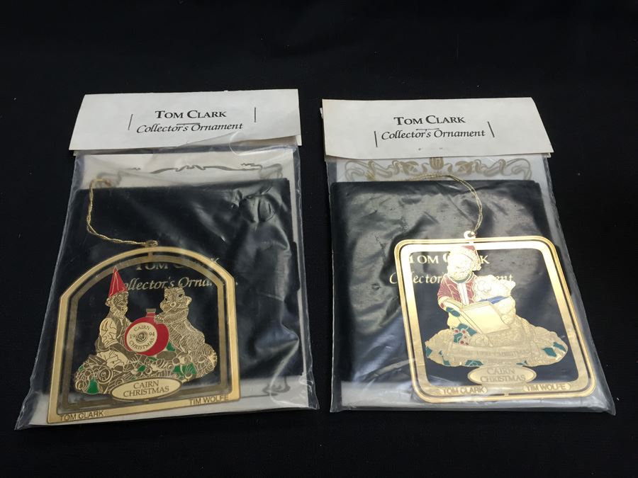 (2) Tom Clark Collector's Ornaments