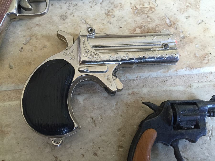 Collection Of Miniature Guns Including Cap Guns - One Is Hubley [Photo 5]