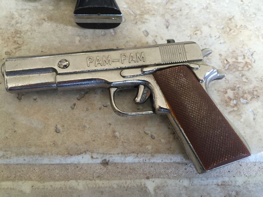 Collection Of Miniature Guns Including Cap Guns - One Is Hubley [Photo 11]