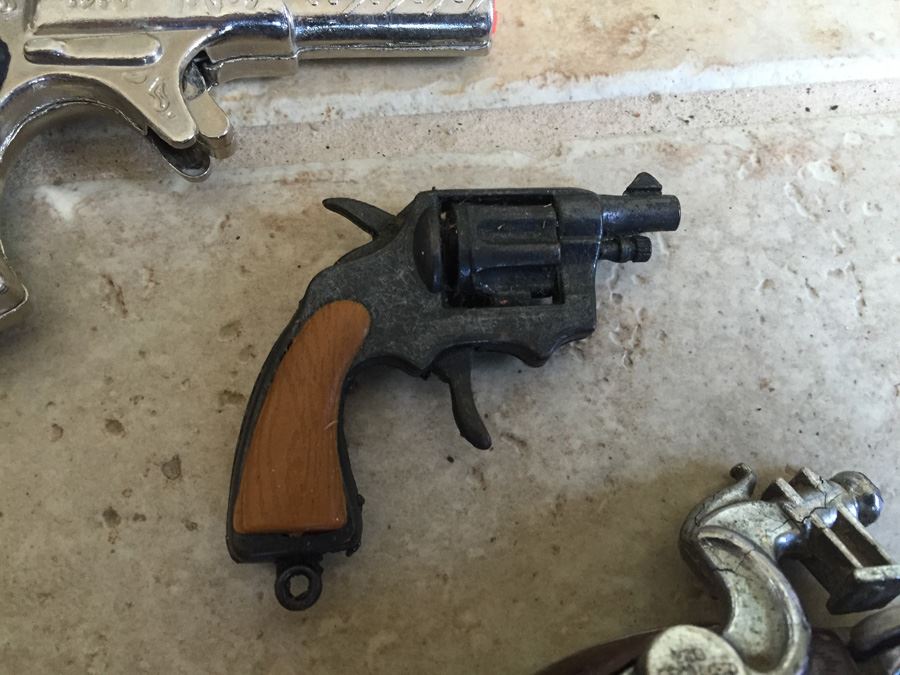 Collection Of Miniature Guns Including Cap Guns - One Is Hubley [Photo 6]