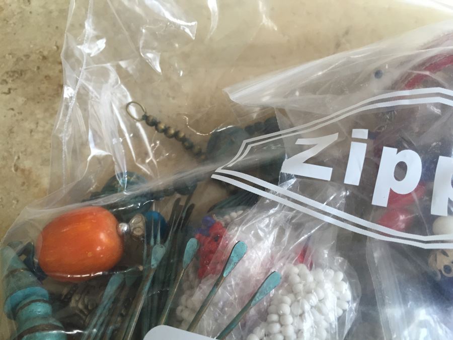 Jewelry Lot #1 - Assorted Jewelry In Large Bag [Photo 10]