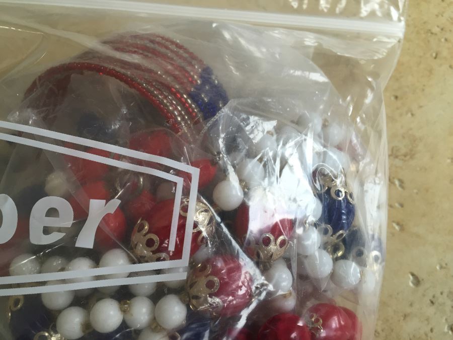 Jewelry Lot #1 - Assorted Jewelry In Large Bag [Photo 11]