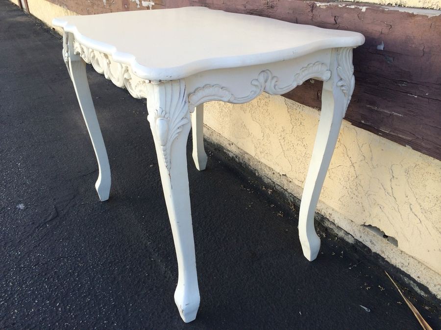 White Provincial Country Table [Photo 2]