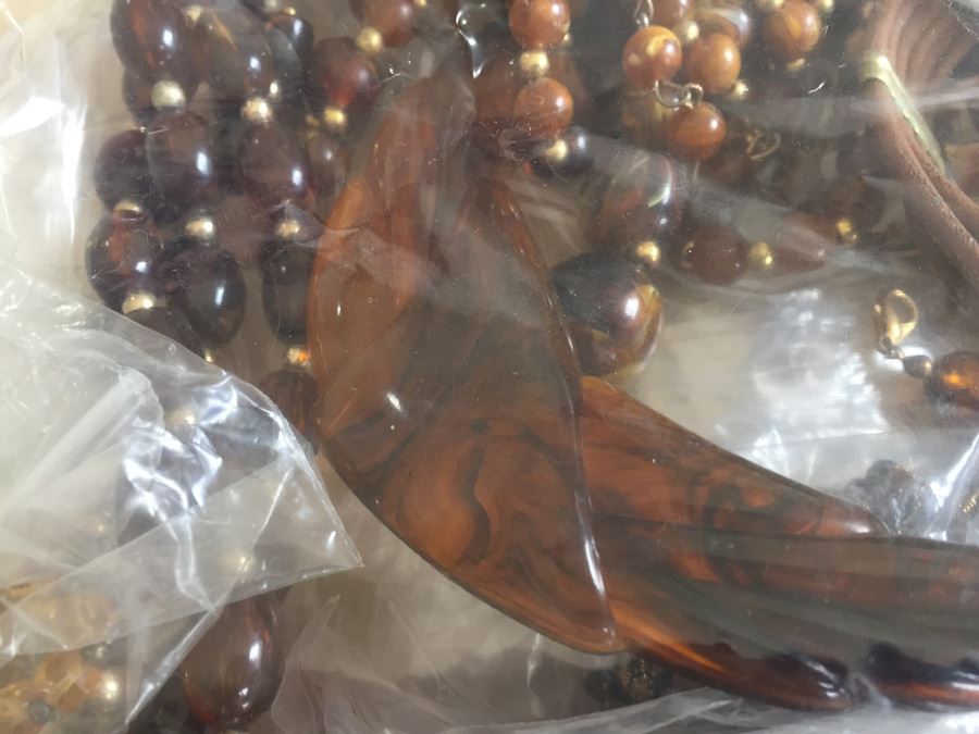 Jewelry Lot #2 - Assorted Jewelry In Large Bag [Photo 4]