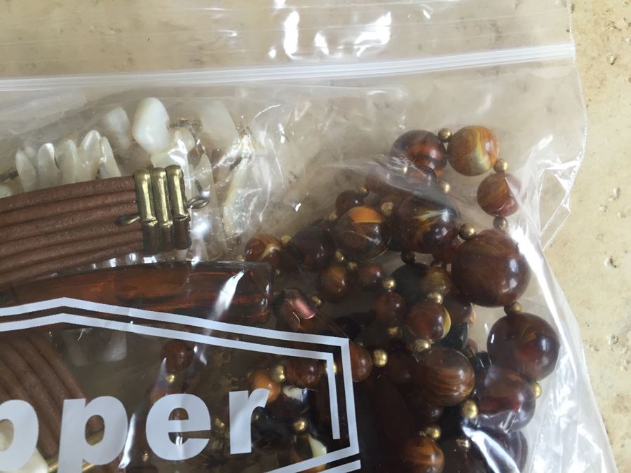 Jewelry Lot #2 - Assorted Jewelry In Large Bag [Photo 12]