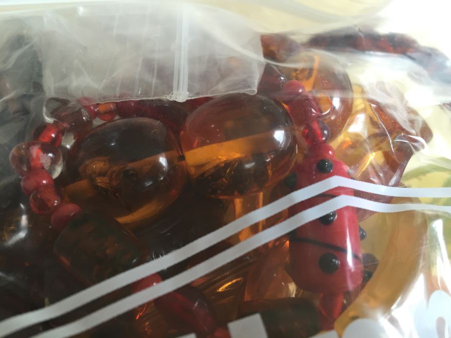 Jewelry Lot #5 - Assorted Jewelry In Large Bag [Photo 3]