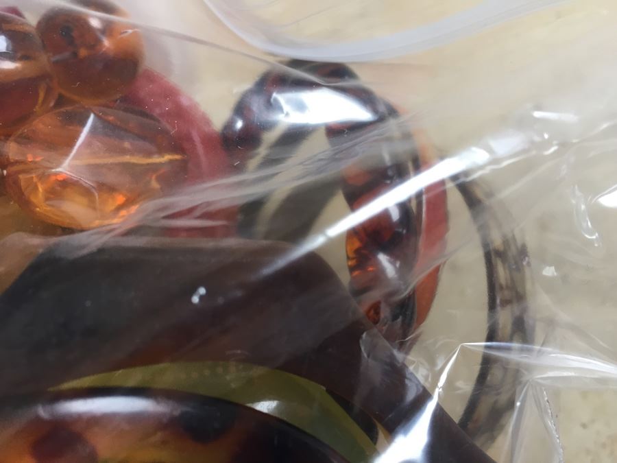 Jewelry Lot #5 - Assorted Jewelry In Large Bag [Photo 7]