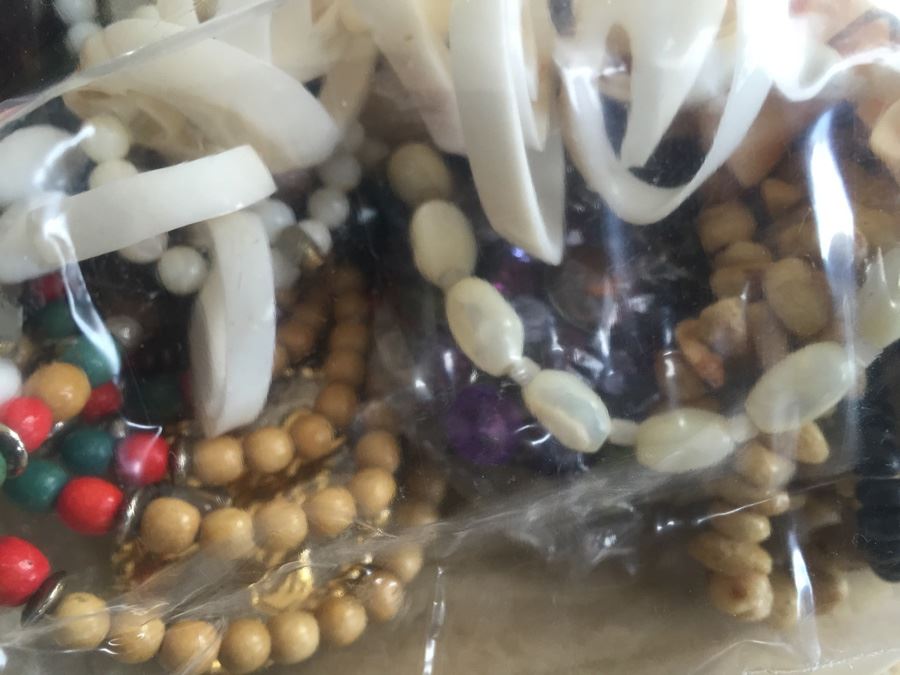 Jewelry Lot #10 - Assorted Jewelry In Large Bag [Photo 9]