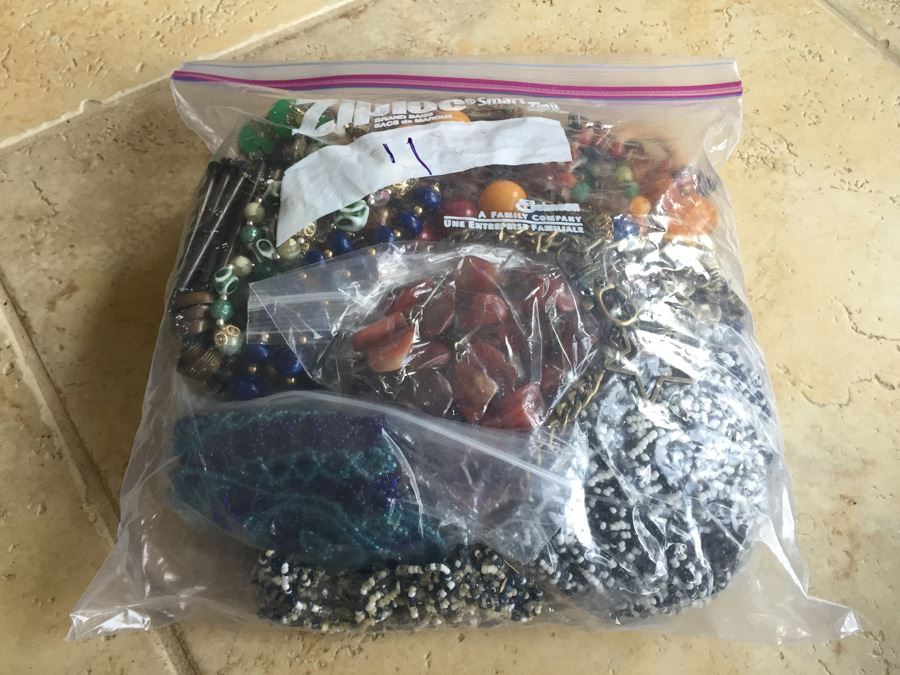 Jewelry Lot #11 - Assorted Jewelry In Large Bag