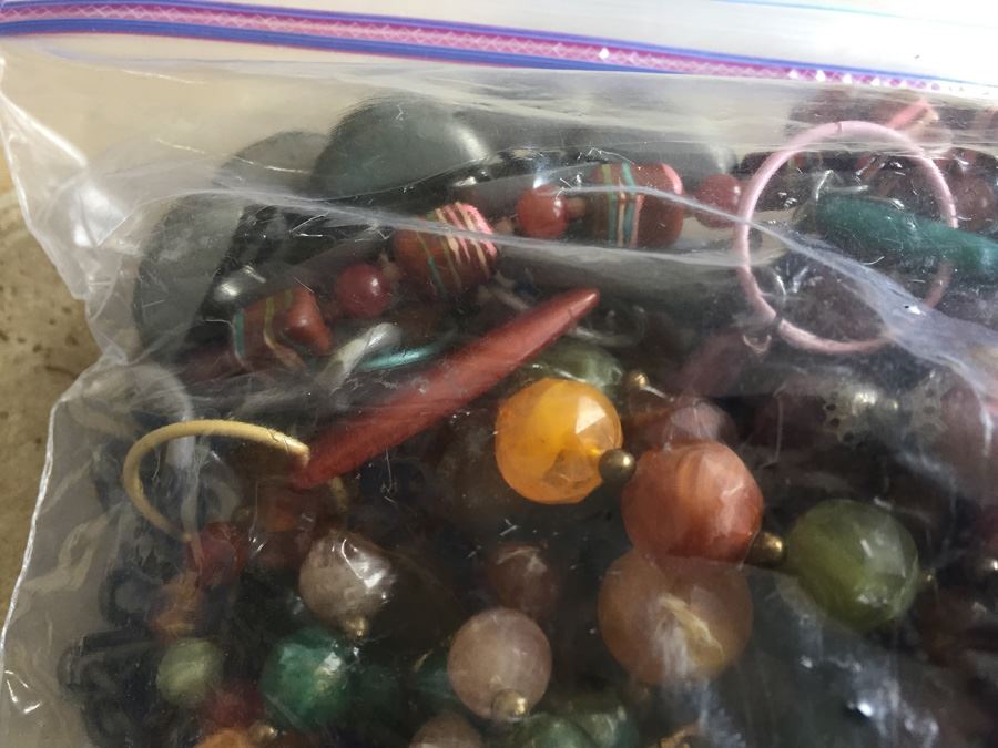 Jewelry Lot #11 - Assorted Jewelry In Large Bag [Photo 13]