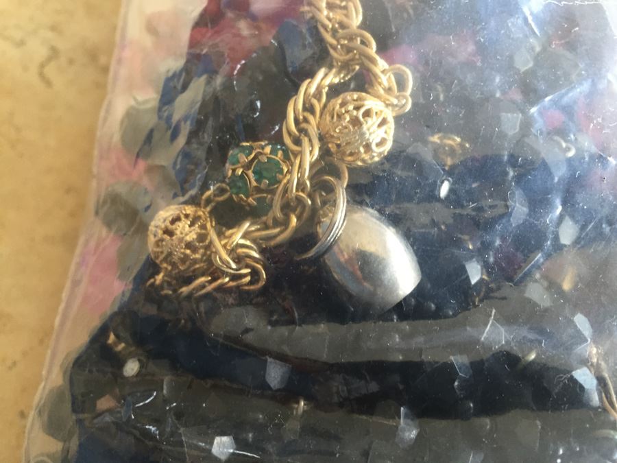 Jewelry Lot #15 - Assorted Jewelry In Large Bag [Photo 10]