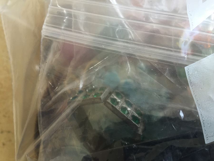 Jewelry Lot #16 - Assorted Jewelry In Large Bag [Photo 9]