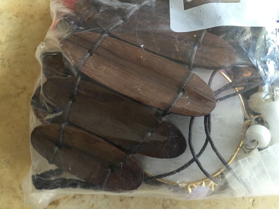 Jewelry Lot #3 - Assorted Jewelry In Large Bag [Photo 2]