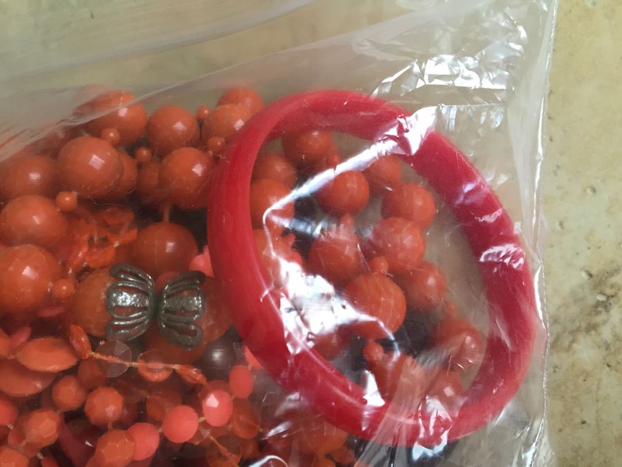 Jewelry Lot #3 - Assorted Jewelry In Large Bag [Photo 13]