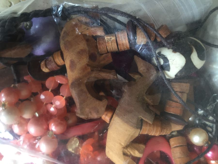 Jewelry Lot #3 - Assorted Jewelry In Large Bag [Photo 9]