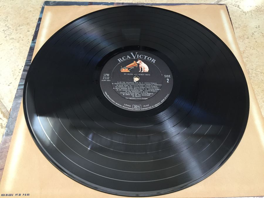 Jimmie Rodgers - My Rough And Rowdy Ways - RCA Victor ‎- LPM-2112 [Photo 5]