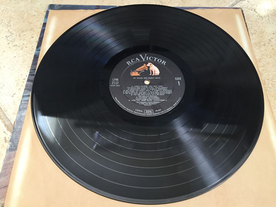 Jimmie Rodgers - My Rough And Rowdy Ways - RCA Victor ‎- LPM-2112 [Photo 3]