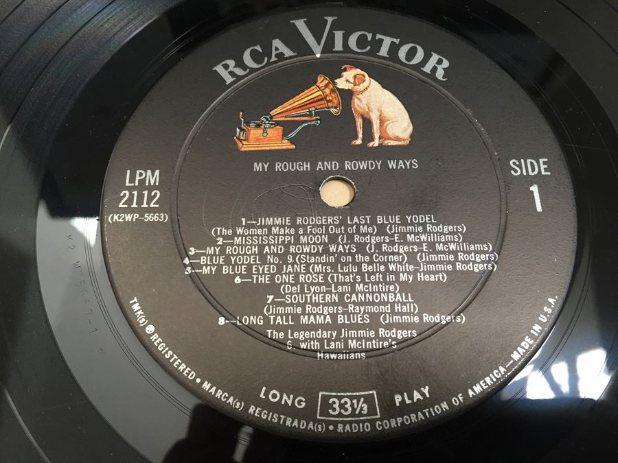 Jimmie Rodgers - My Rough And Rowdy Ways - RCA Victor ‎- LPM-2112 [Photo 4]