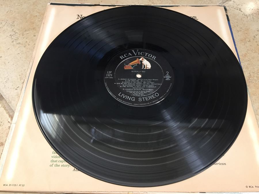 Bernie Green - Musically Mad - RCA Victor - LSP-1929 [Photo 5]