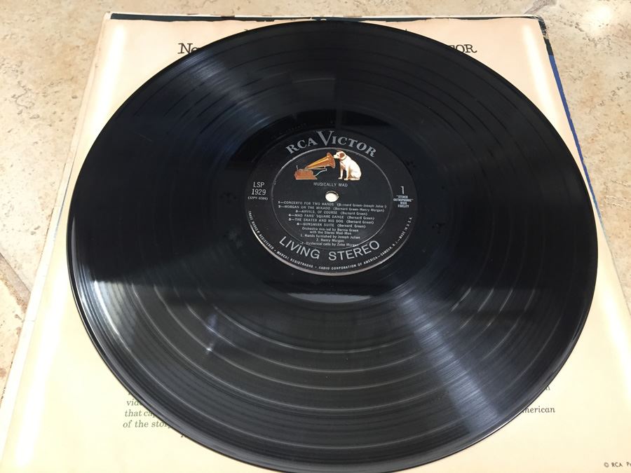 Bernie Green - Musically Mad - RCA Victor - LSP-1929 [Photo 3]