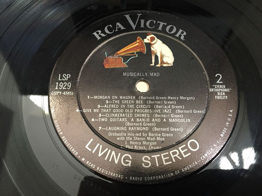 Bernie Green - Musically Mad - RCA Victor - LSP-1929 [Photo 6]