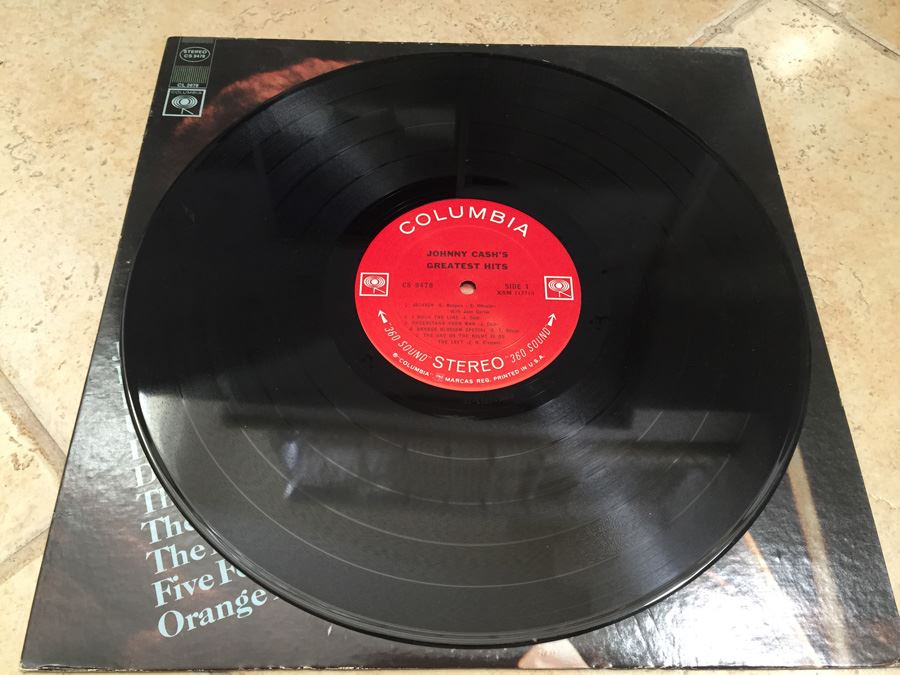 Johnny Cash - Greatest Hits Volume 1 - Columbia ‎- CS 9478 [Photo 3]