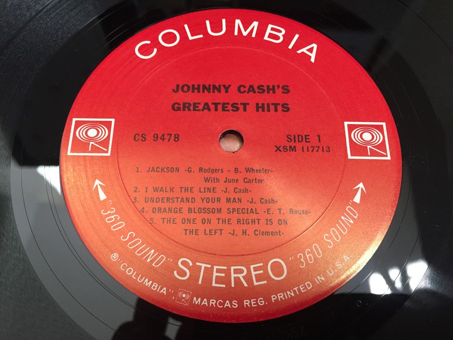 Johnny Cash - Greatest Hits Volume 1 - Columbia ‎- CS 9478 [Photo 4]