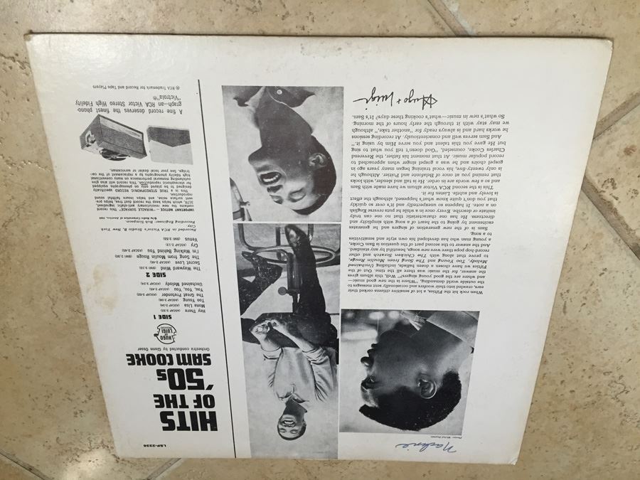 Sam Cooke - Hits Of The 50's - RCA Victor - LSP-2236 [Photo 2]