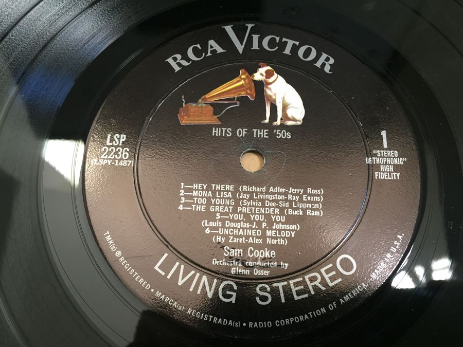 Sam Cooke - Hits Of The 50's - RCA Victor - LSP-2236 [Photo 4]