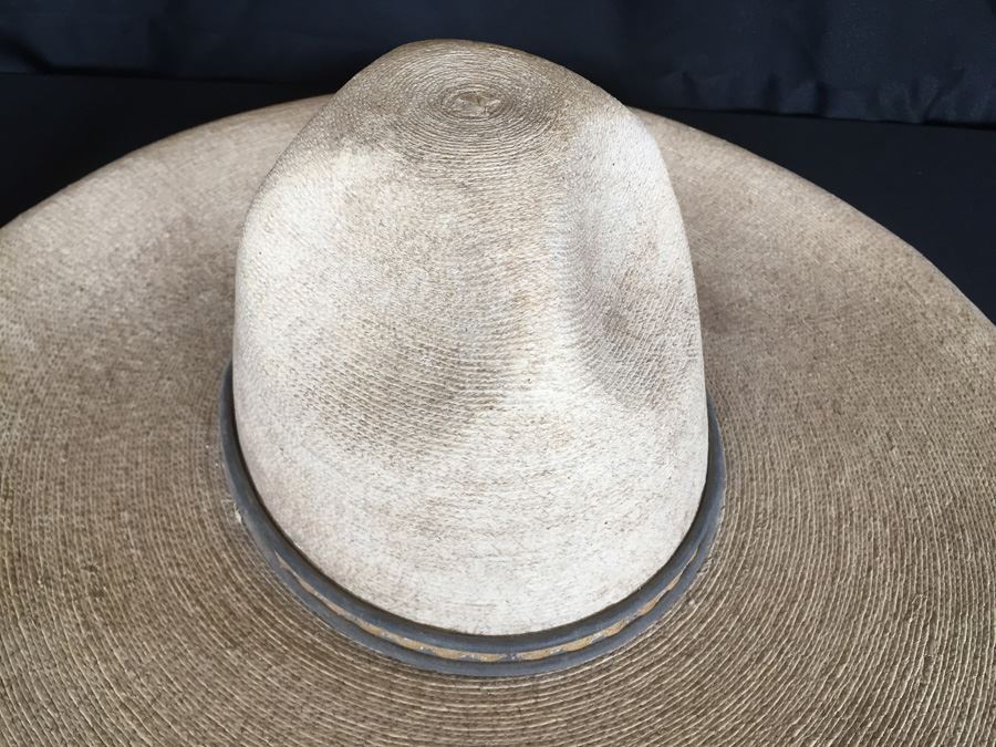 Nice Vintage Authentic Mexican Straw Pigalle XXXXX Sombrero [Photo 2]