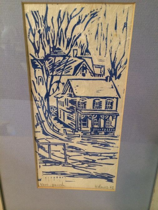 Blue & White Print - Limited Edition 2/200 K davis 69 Pavish [Photo 2]