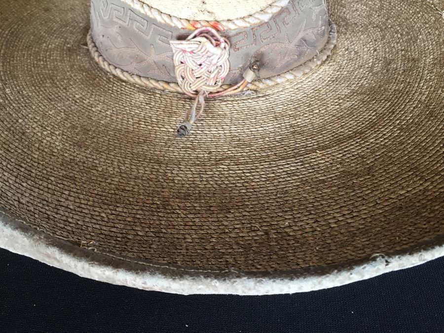 Nice Vintage Authentic Mexican Straw Pigalle XXXXX Sombrero [Photo 2]