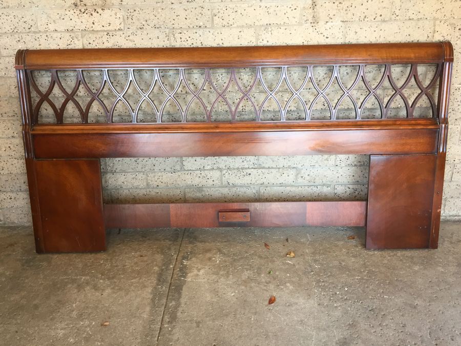 Mid-Century King Size Headboard