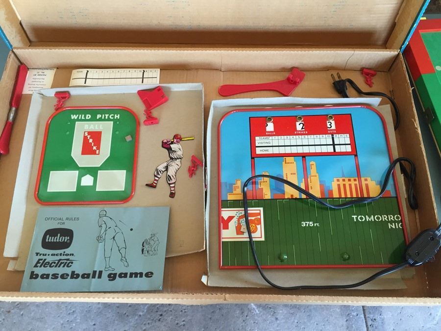 Tudor Tru Action Electric Baseball Game With Box [Photo 2]