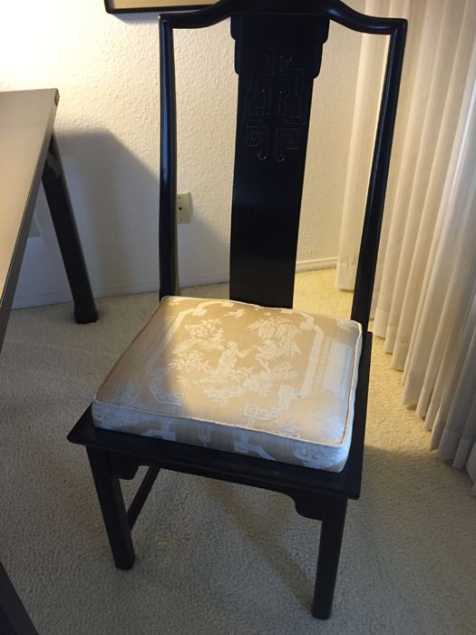 Black Asian Desk With Chair [Photo 9]