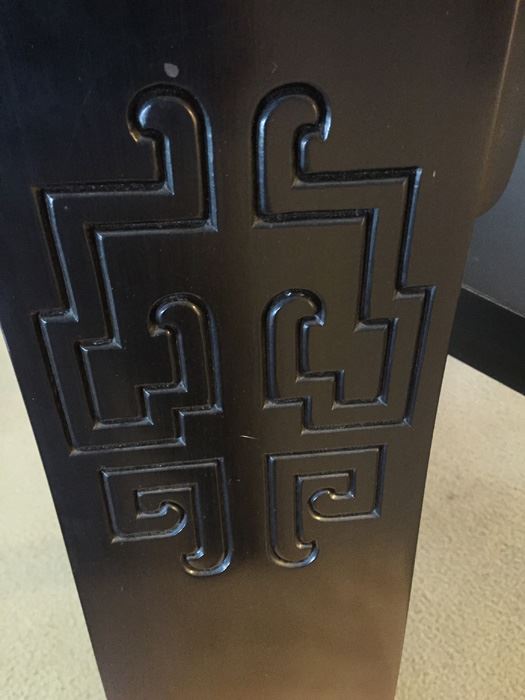 Black Asian Desk With Chair [Photo 11]