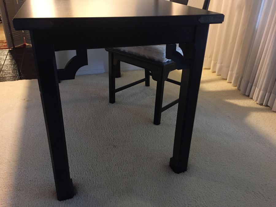 Black Asian Desk With Chair [Photo 5]