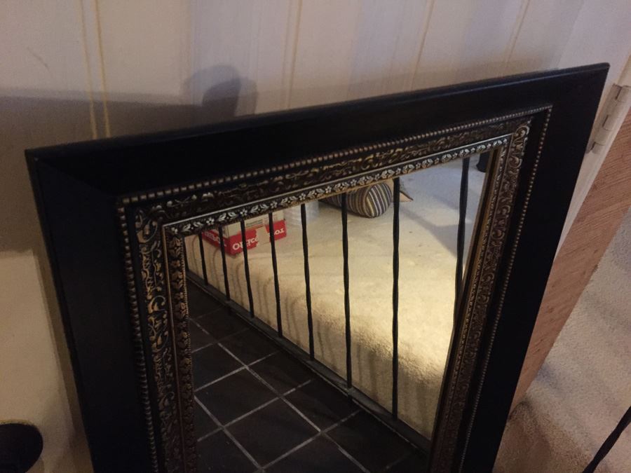 Black And Gold Mirror [Photo 3]