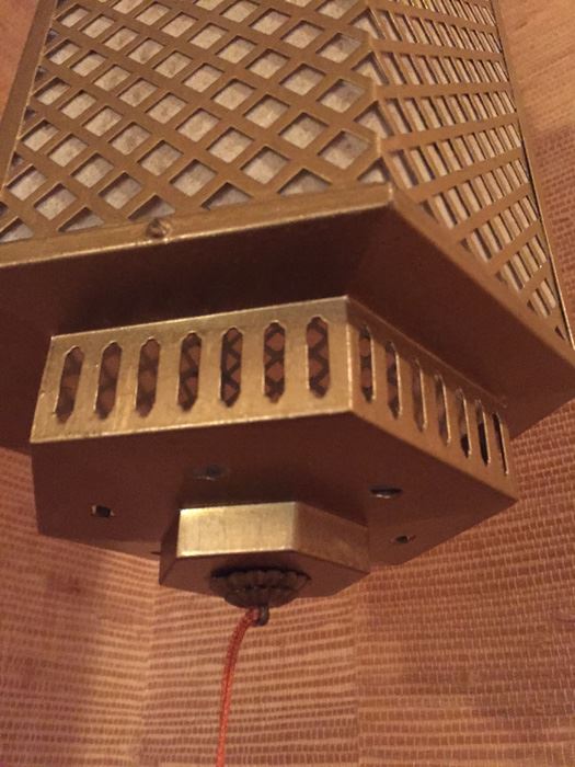 Brass Hanging Light Fixture [Photo 3]