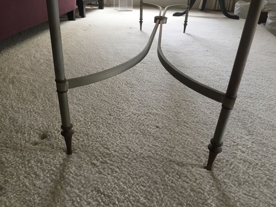 Metal And Glass Console Sofa Table [Photo 6]