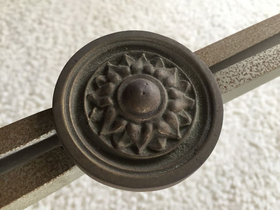 Metal And Glass Console Sofa Table [Photo 7]