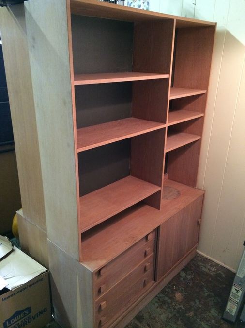 Domino Mobler Danish Mid-Century Modern Bookcase Wall Unit [Photo 1]