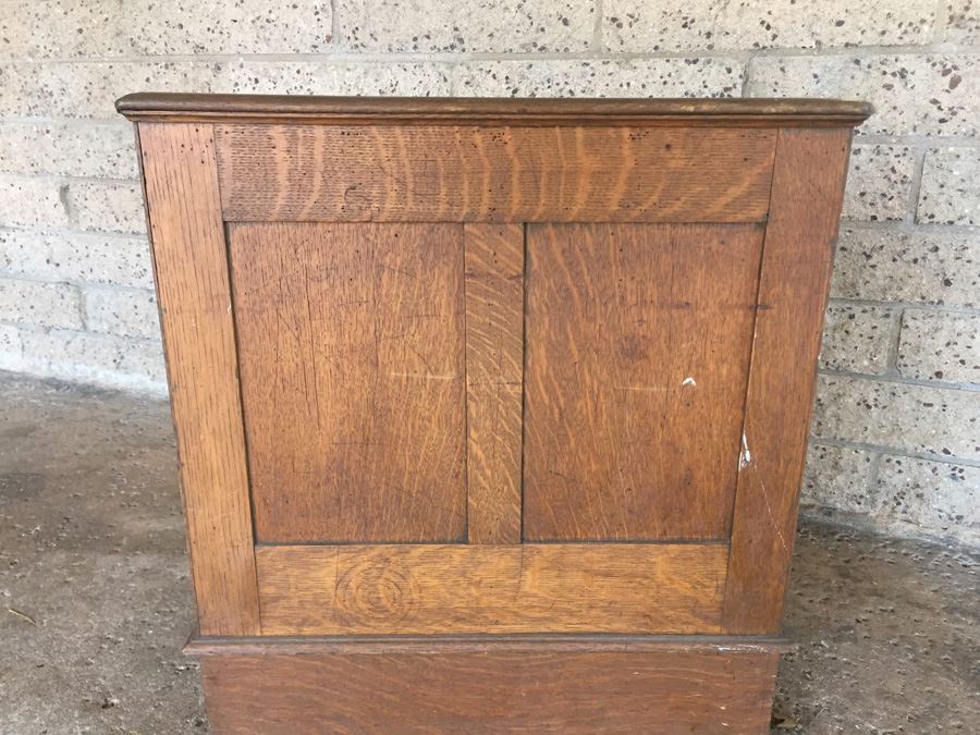 Vintage Oak Mercantile Office Organizer [Photo 10]