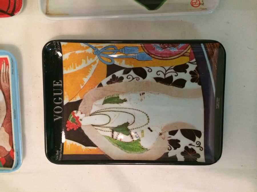 VOGUE Decorative Crafts Italy Trays (Toulouse Lautrec) [Photo 2]