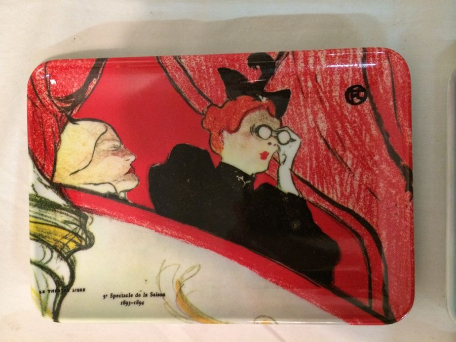 VOGUE Decorative Crafts Italy Trays (Toulouse Lautrec) [Photo 4]