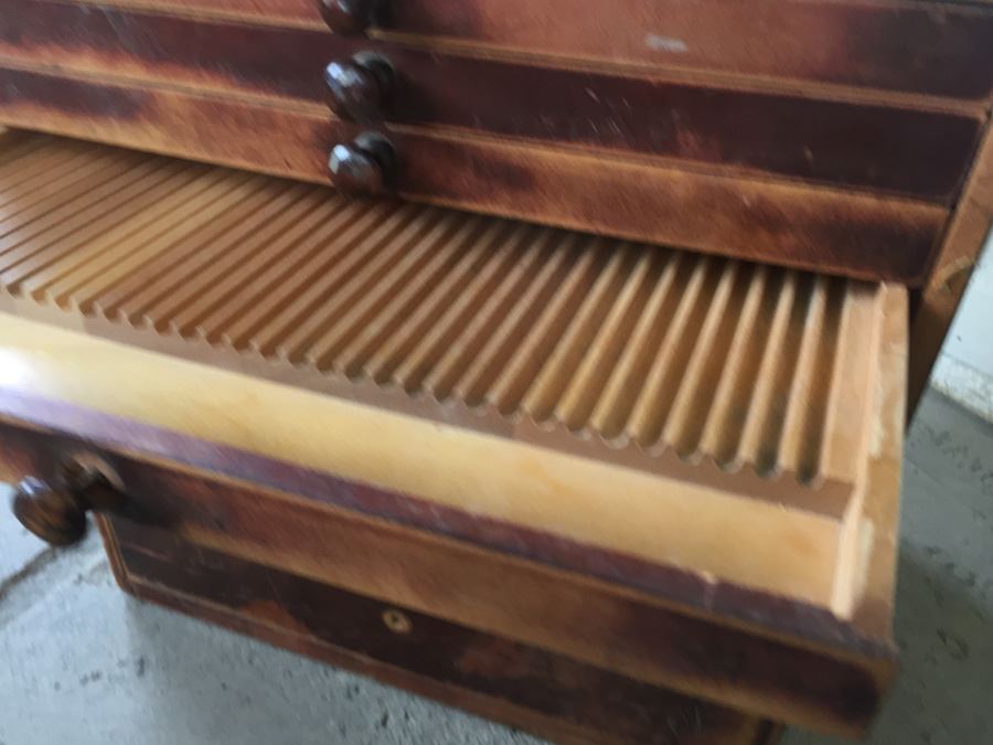Vintage Dental Cabinet With Nine Sliding Drawers From The American Cabinet Co. [Photo 10]