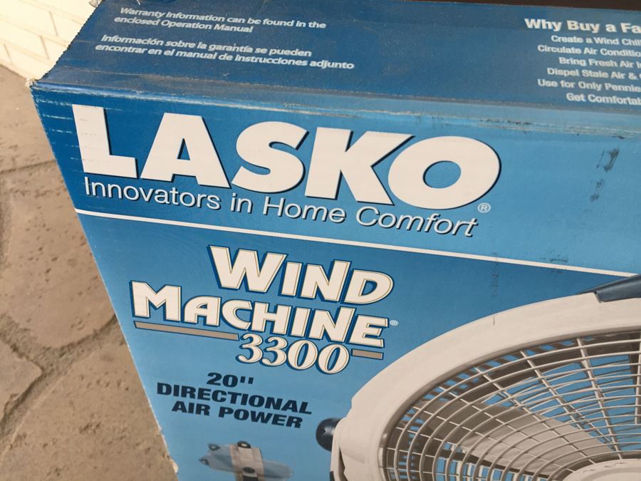 Lasko Wind Machine 3300 Fan [Photo 2]